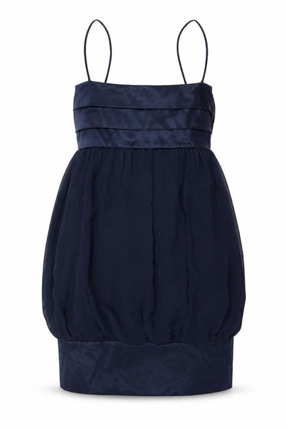 Zara Womens Blue Polyester Mini Size L Square Neck Pullover