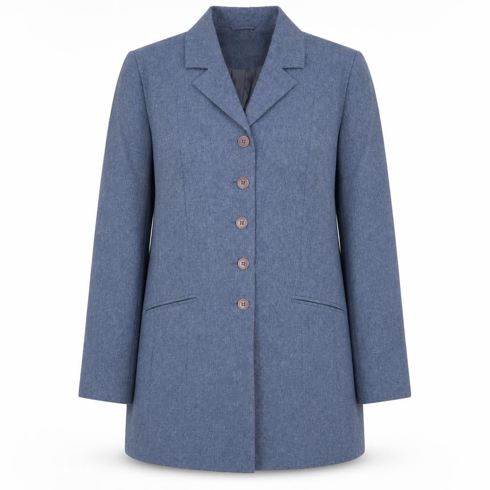 Bonmarché Womens Blue Jacket Blazer Size 16 Button