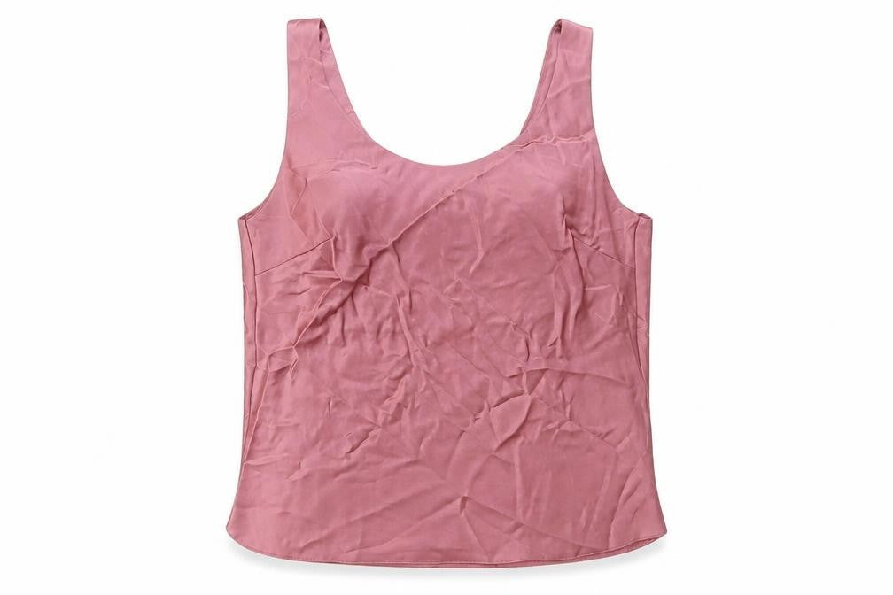 ASOS Womens Pink Polyester Basic T-Shirt Size 14 V-Neck
