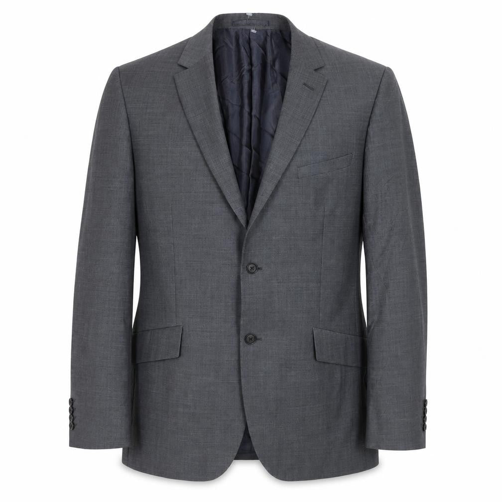 Marks & Spencer Mens Grey Wool Jacket Suit Jacket Size 42 Regular