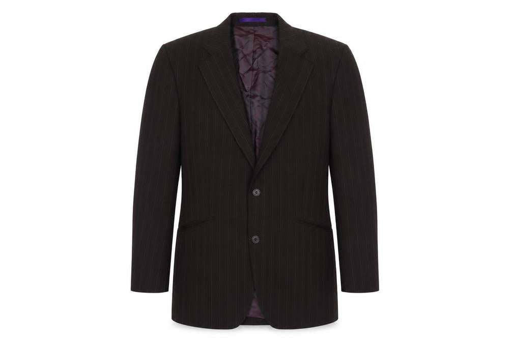 Limehaus Mens Brown Polyester Jacket Suit Jacket Size 38 Regular