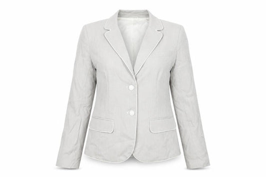 Gap Womens Grey Jacket Blazer Size 6 Button