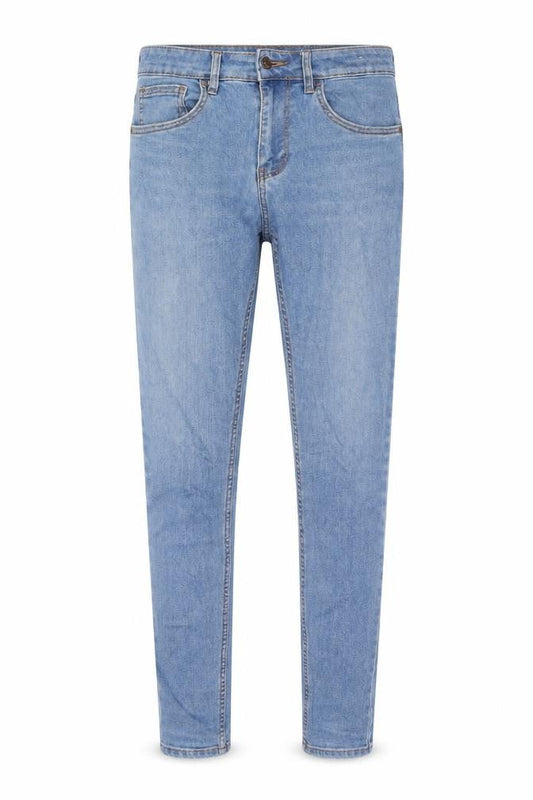 Bershka Womens Blue Polyester Blend Skinny Jeans Size 30 L28 in Regular Zip