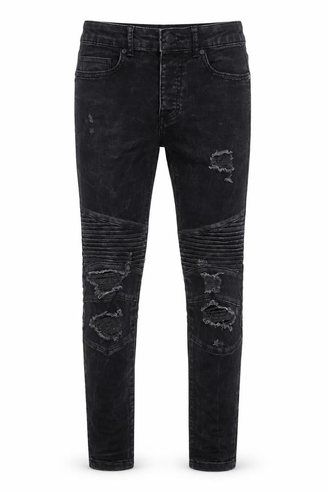 Denim & Co. Mens Blue Cotton Skinny Jeans Size 28 in L30 in Regular Zip