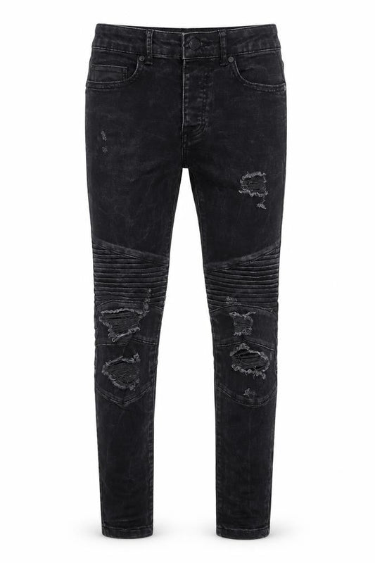 Denim & Co. Mens Blue Cotton Skinny Jeans Size 28 in L30 in Regular Zip
