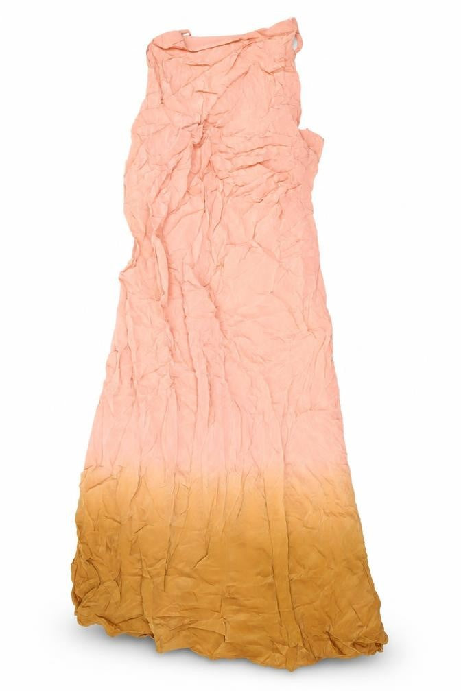 Marks & Spencer Womens Pink Viscose A-Line Size 14 Halter Pullover
