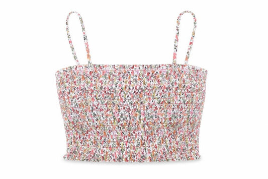 NEXT Womens Multicoloured Floral Polyester Camisole Tank Size 14 Square Neck