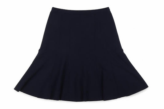 Cotswold Collections Womens Blue Polyester A-Line Skirt Size 14 Zip