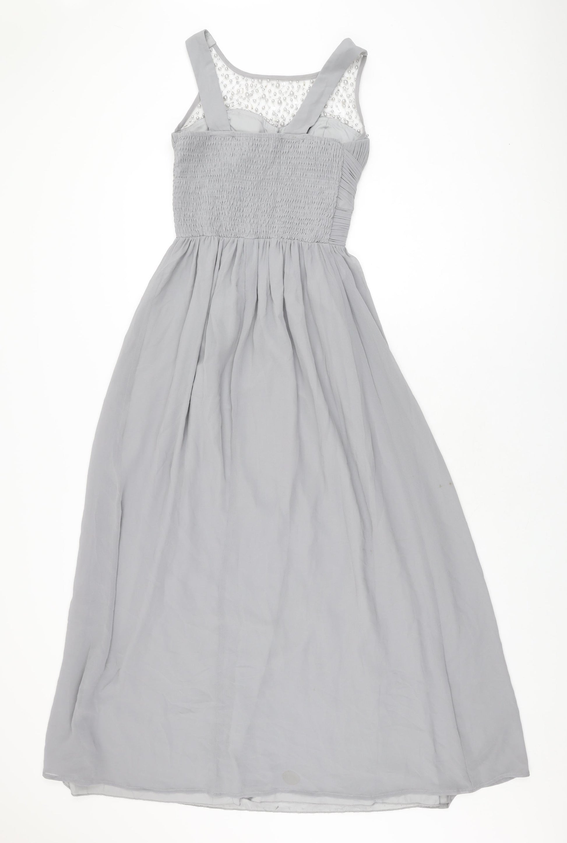 little mistress grey dress Little Mistress Women's Bridesmaid Grace Embellished Neck Maxi Dress, Size 8 UK, Grey : Amazon.co.uk: Fashion