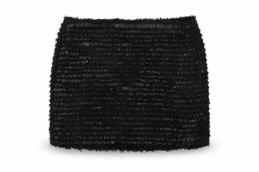 Zara Womens Black Polyester Mini Skirt Size XS Zip