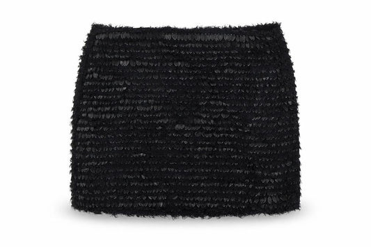Zara Womens Black Polyester Mini Skirt Size XS Zip
