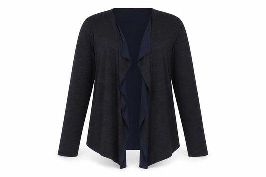 Bonita Womens Blue V-Neck Viscose Cardigan Jumper Size S