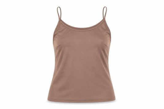 NEXT Womens Brown Viscose Camisole Tank Size 10 Scoop Neck