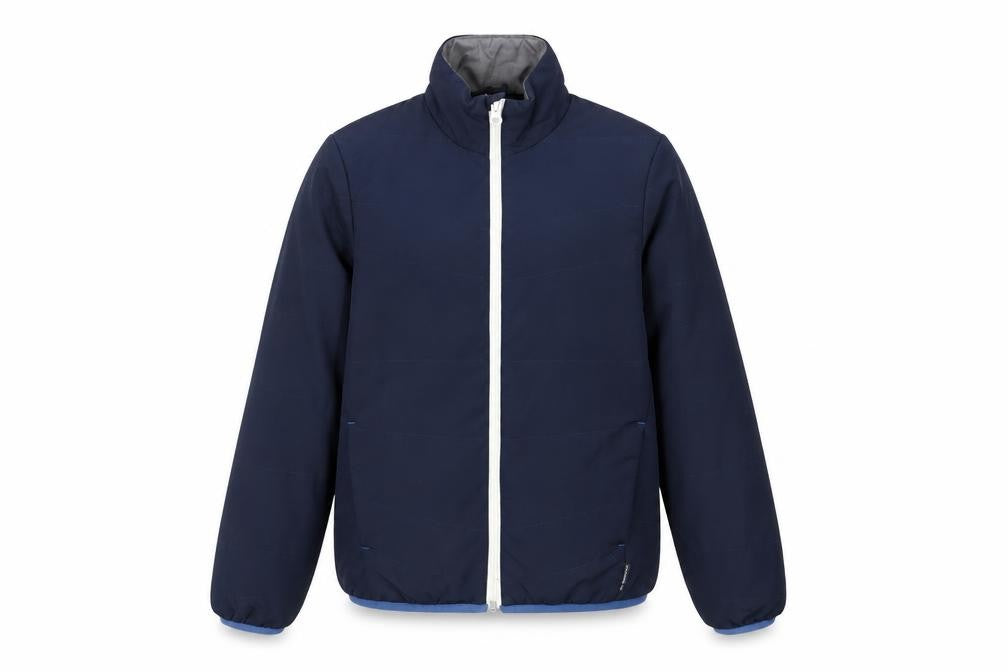 DECATHLON Boys Blue Jacket Coat Size 10 Years Zip