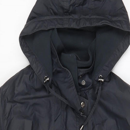 Four seasons Womens Blue Jacket Coat Size M Zip