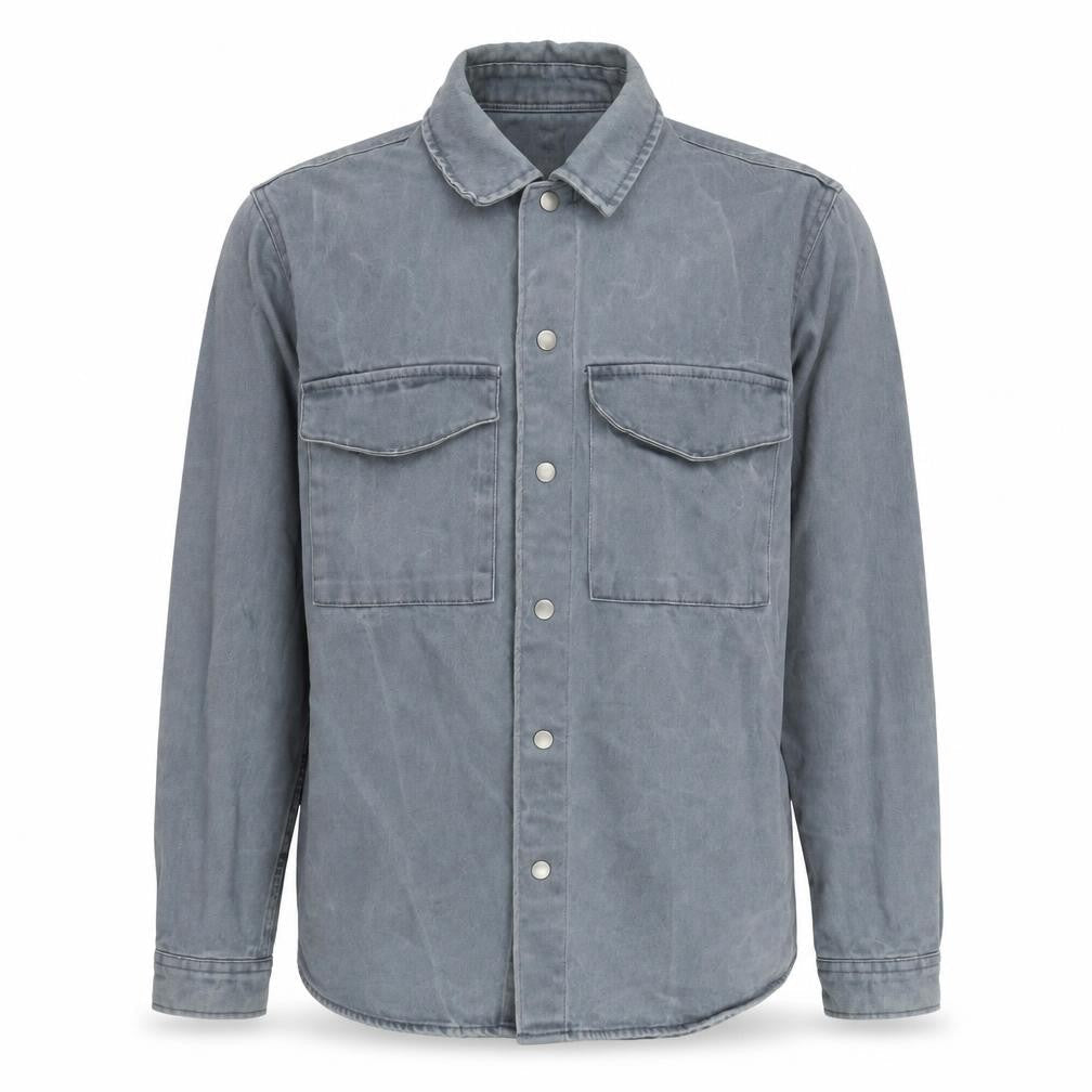 River Island Mens Blue Jacket Size M Button