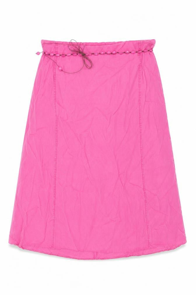 Ann Harvey Womens Pink Polyester Swing Skirt Size 24 Zip