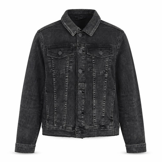 River Island Womens Black Jacket Size S Button