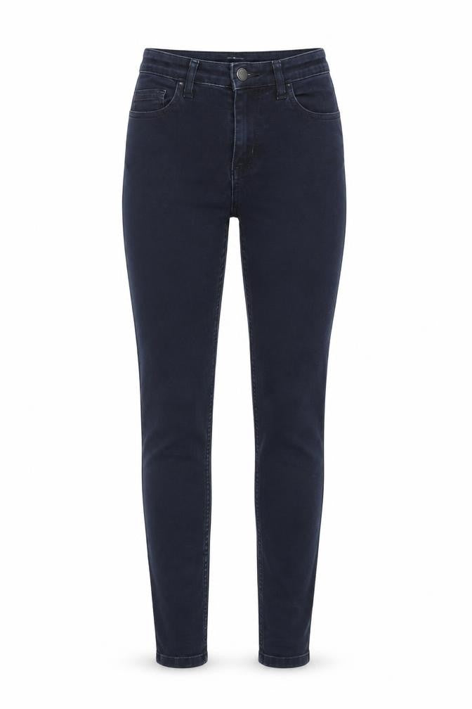Pieces Womens Black Cotton Skinny Jeans Size S L29 in Regular Zip