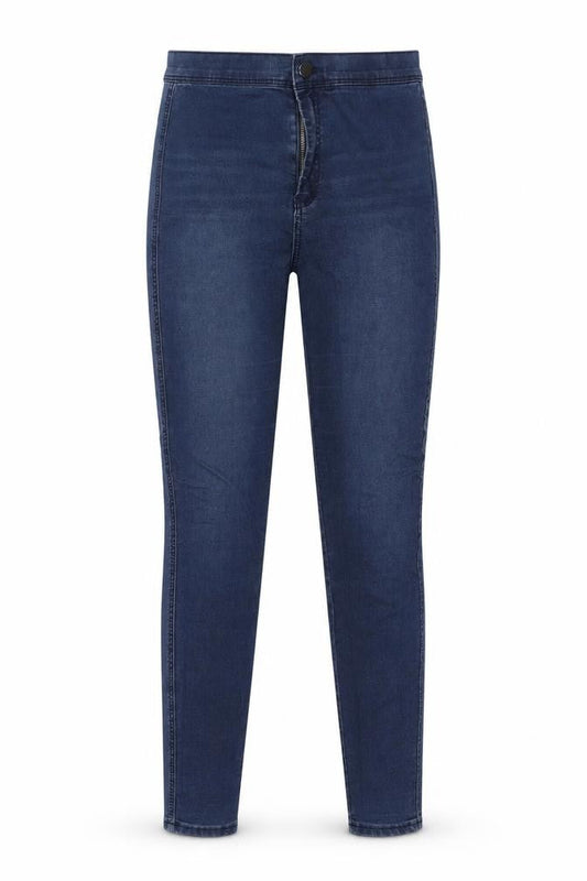 ASOS Womens Blue Cotton Skinny Jeans Size 28 in L32 in Regular Zip