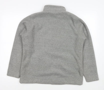 EWM Womens Grey Jacket Size 14 Zip - Size 14-16