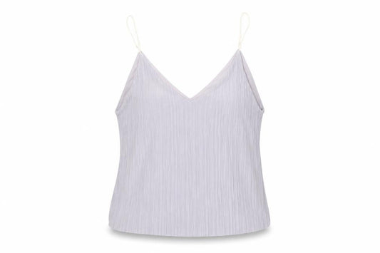 New Look Womens Grey Polyester Camisole T-Shirt Size 14 V-Neck