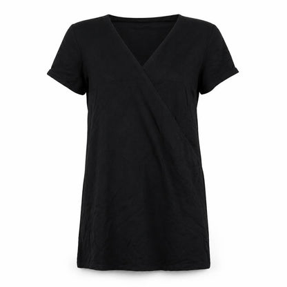 Zara Womens Black Viscose A-Line Size M Round Neck Pullover