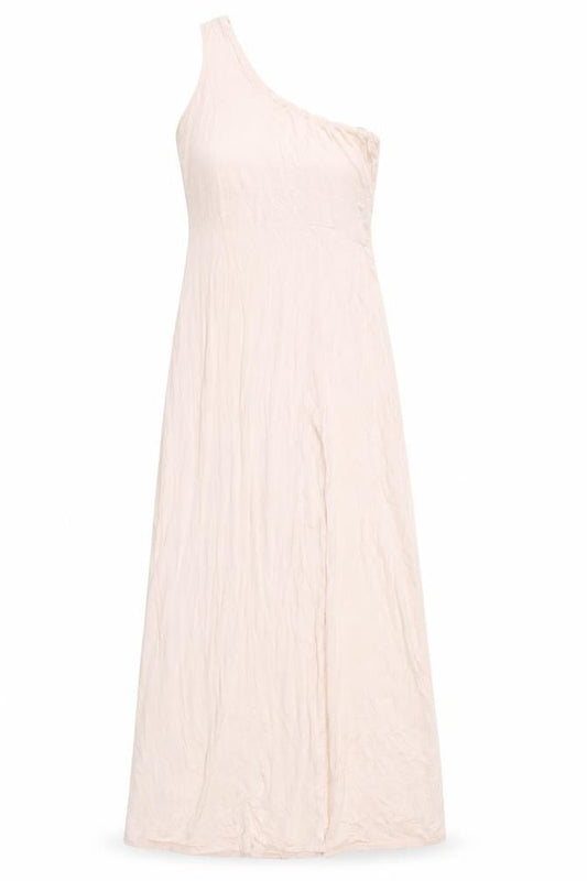 Missguided Womens Pink Viscose Maxi Size 10 One Shoulder Pullover