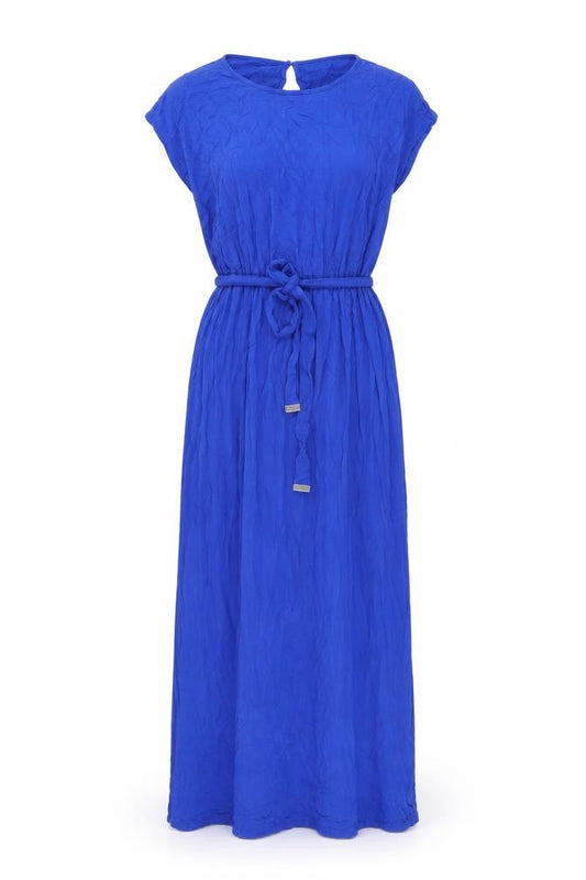 Dorothy Perkins Womens Blue Viscose Maxi Size 6 Round Neck Pullover