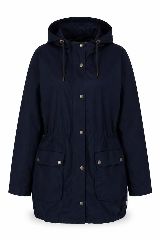 Timberland Womens Blue Jacket Size M Zip - Vintage Hooded