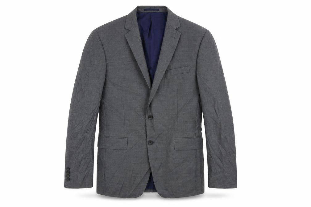 Marks & Spencer Mens Grey Wool Jacket Suit Jacket Size 41 Regular