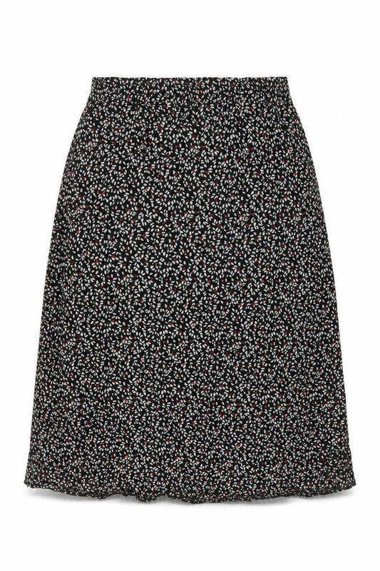 John Lewis Womens Multicoloured Geometric Viscose A-Line Skirt Size 12