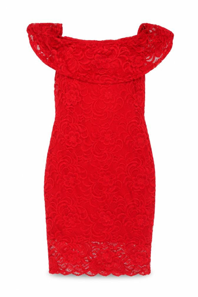 Select Womens Red Polyester Sheath Size 16 Square Neck Pullover