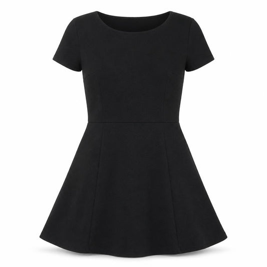 Divided by H&M Womens Black Polyester A-Line Size 14 Round Neck Pullover