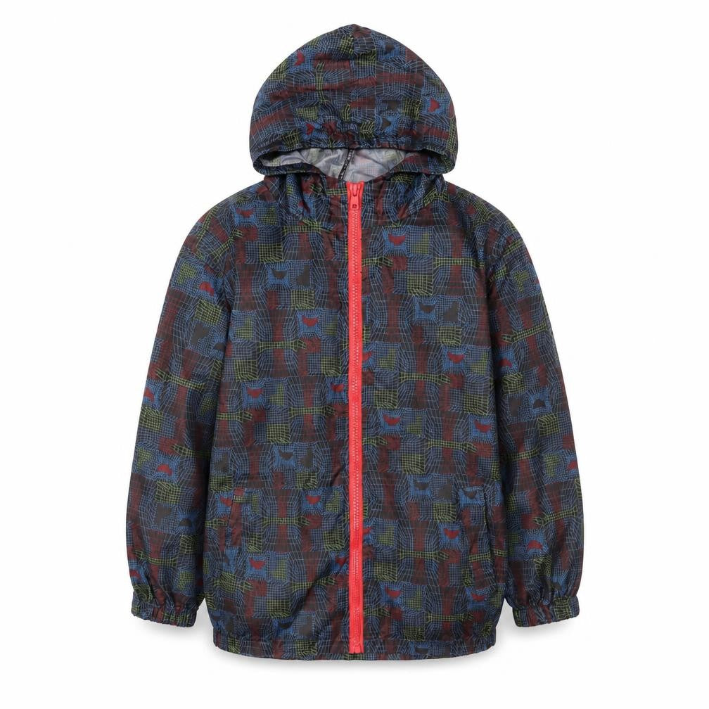 Avenue Boys Multicoloured Geometric Jacket Size 7-8 Years Zip