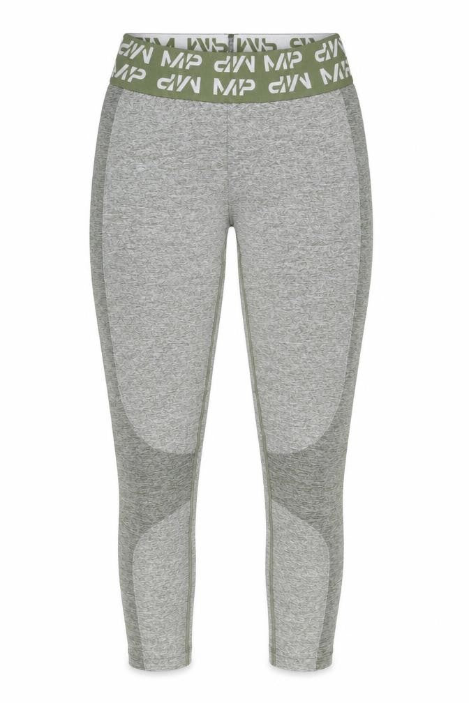 Myprotein Womens Green Nylon Capri Leggings Size S L27 in Regular Pullover