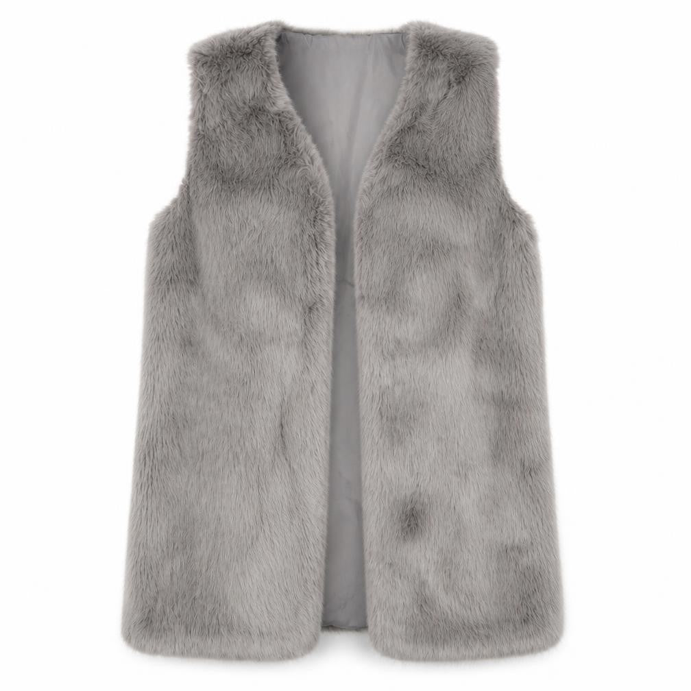 New Look Womens Grey Jacket Size 8 - Open