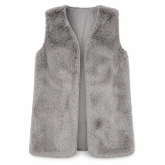 New Look Womens Grey Jacket Size 8 - Open