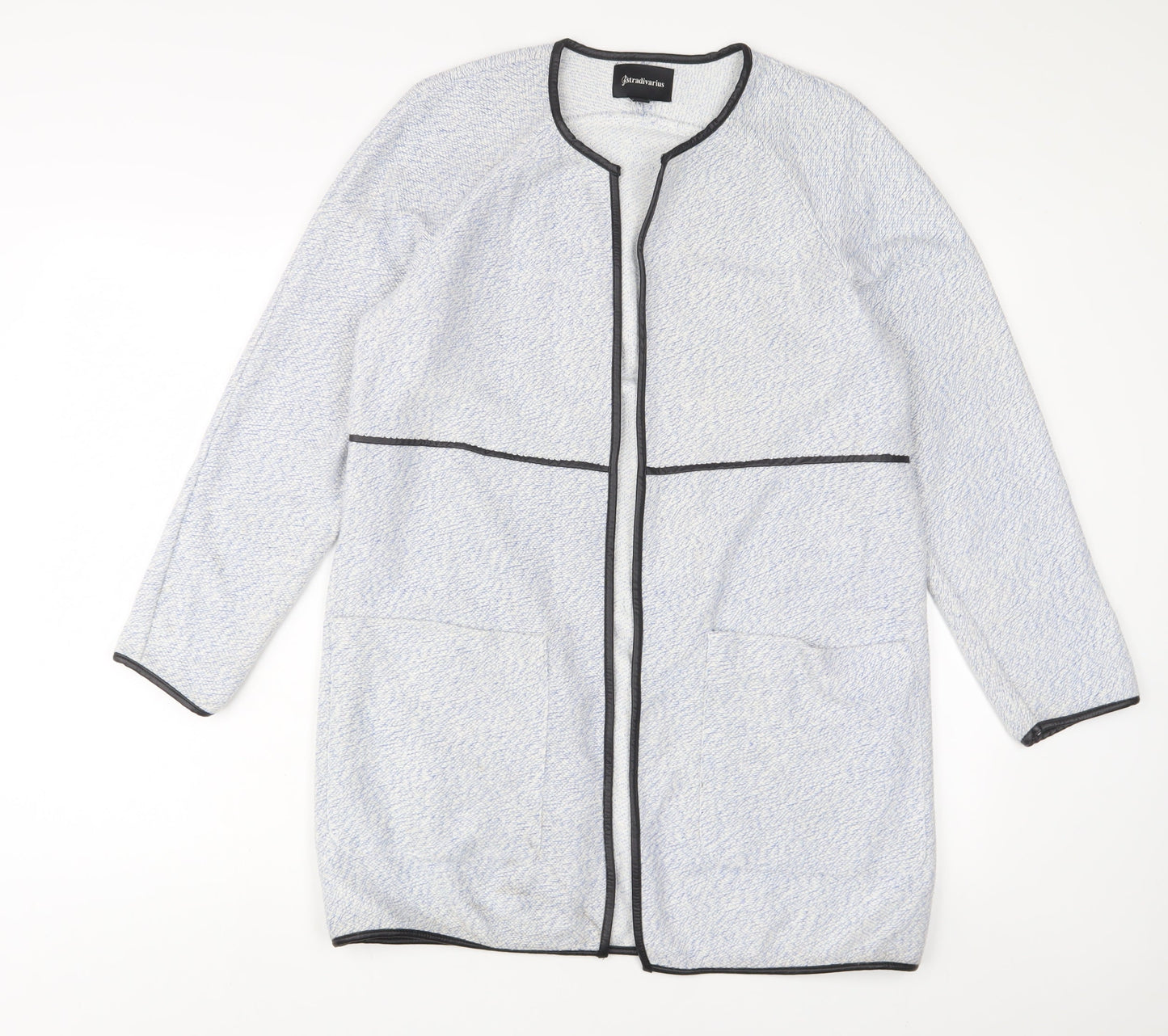Stradivarius Womens Blue Jacket Size M - Open