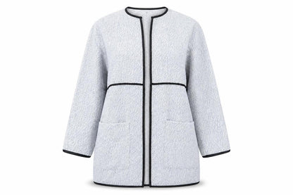 Stradivarius Womens Blue Jacket Size M - Open