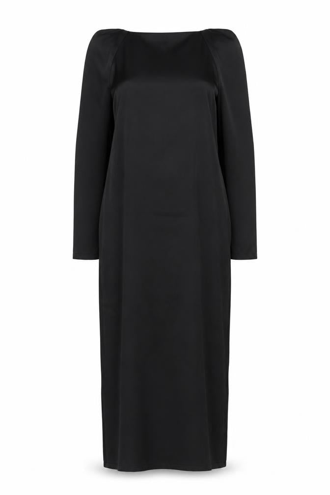 H&M Womens Black Polyester Sheath Size S V-Neck Pullover