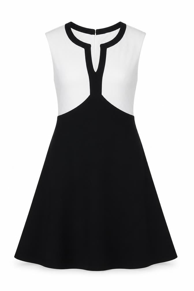 Principles Womens Black Polyester A-Line Size 8 Sweetheart