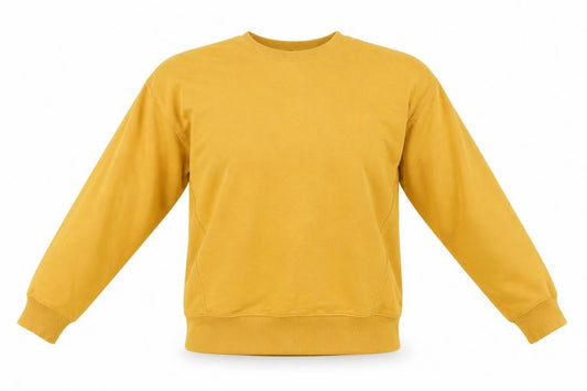 New Look Womens Yellow Polyester Pullover Sweatshirt Size 6