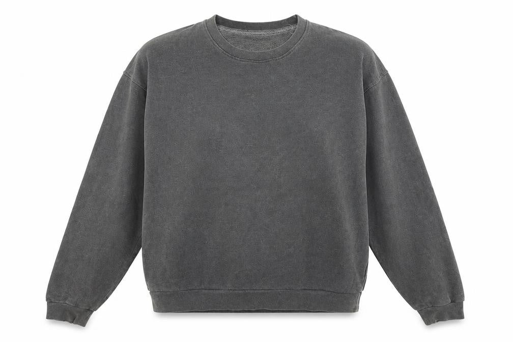 PRETTYLITTLETHING Womens Grey Cotton Pullover Sweatshirt Size XS