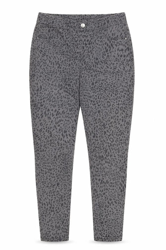 George Womens Grey Camouflage Cotton Blend Jegging Jeans Size 8 L28 in Regular