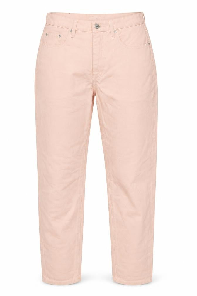 Limted Jeans Womens Pink Cotton Straight Jeans Size 28 in L30.5 in Regular Zip