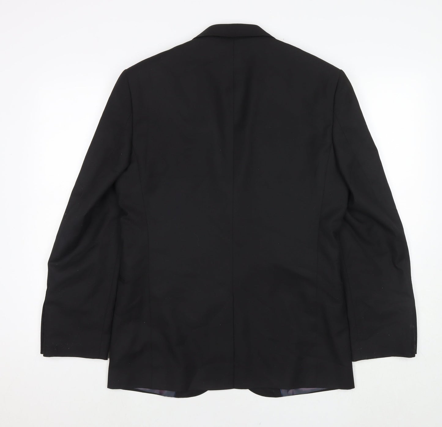 Taylor & Wright Mens Black Polyester Jacket Suit Jacket Size 38 Regular