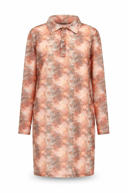 PRETTYLITTLETHING Womens Multicoloured Polyester Shirt Dress Size 16 Collared Button