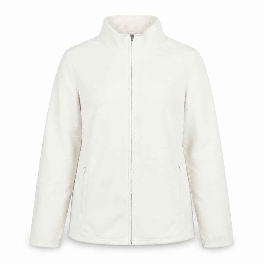 Marks and Spencer Womens White Jacket Size 12 Zip