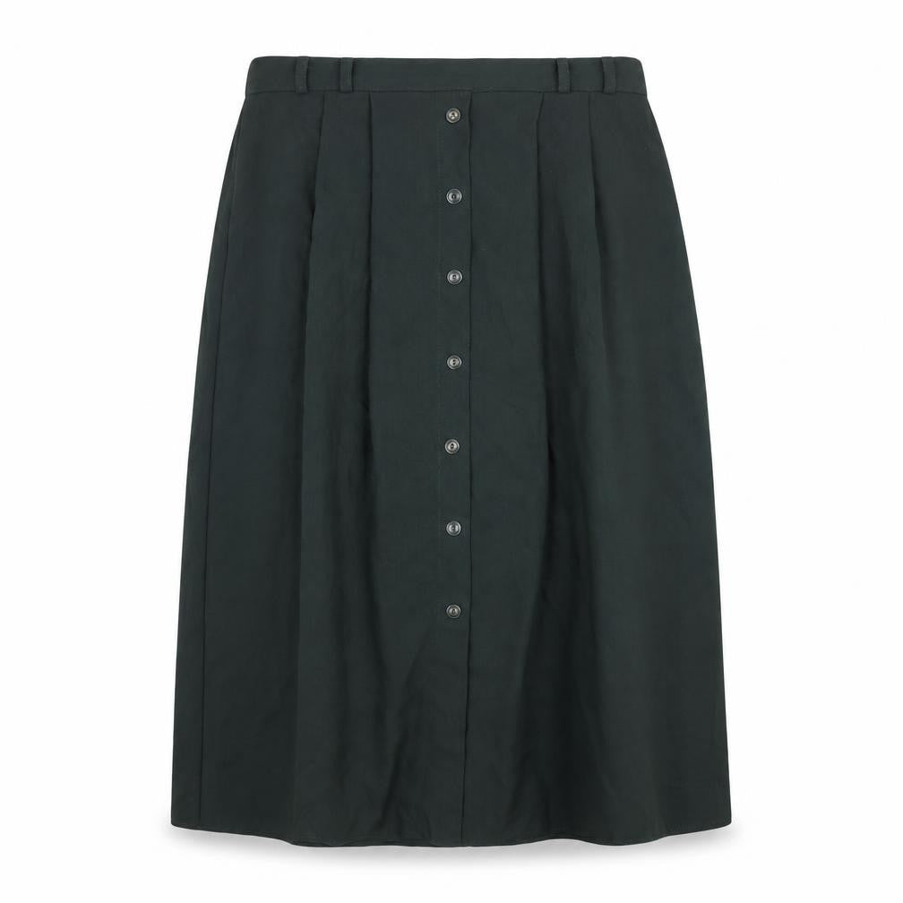 Isabelle Womens Green Polyester A-Line Skirt Size 16